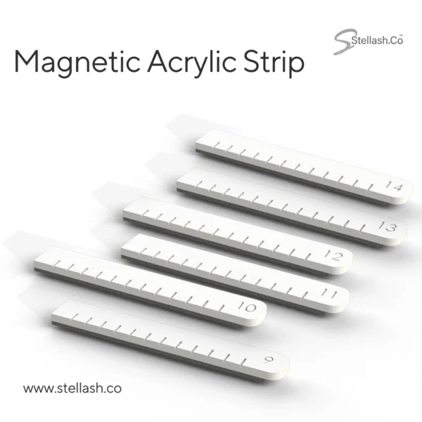 magnetic acrylic strip